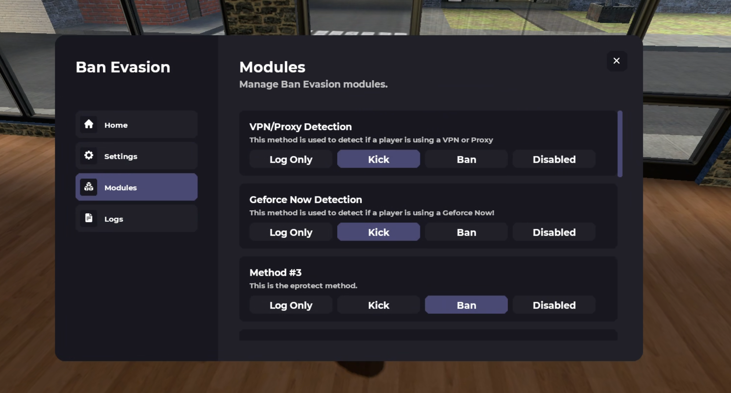 Image for Ban Evasion UI